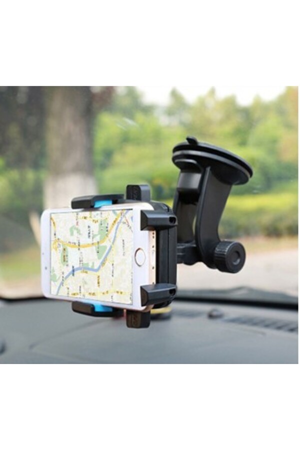 Go İthalat Araç İçi̇ Cam Ve Torpi̇do Vantuzlu Telefon Tutucu (4457)