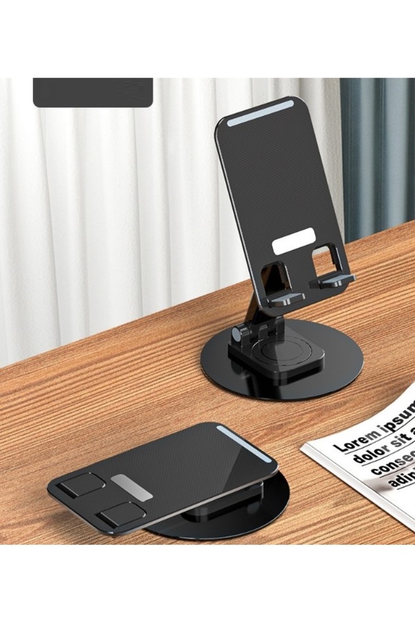 Go İthalat Katlanabi̇li̇r Telefon Tutucu Stand Yuvarlak Tabanlı (4457)