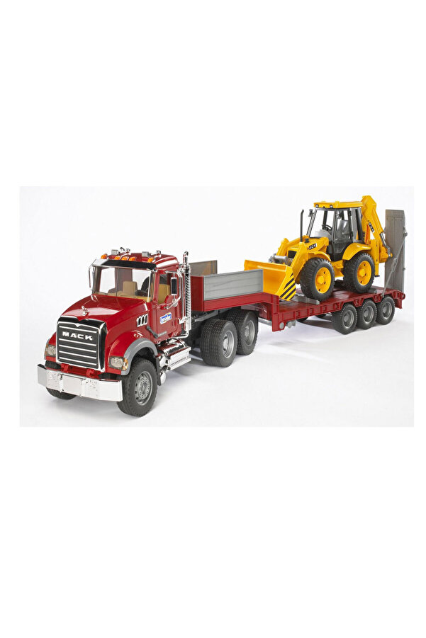 Oyuncak Mack Grani̇te Jcb Taşıyan Tır Br02813
