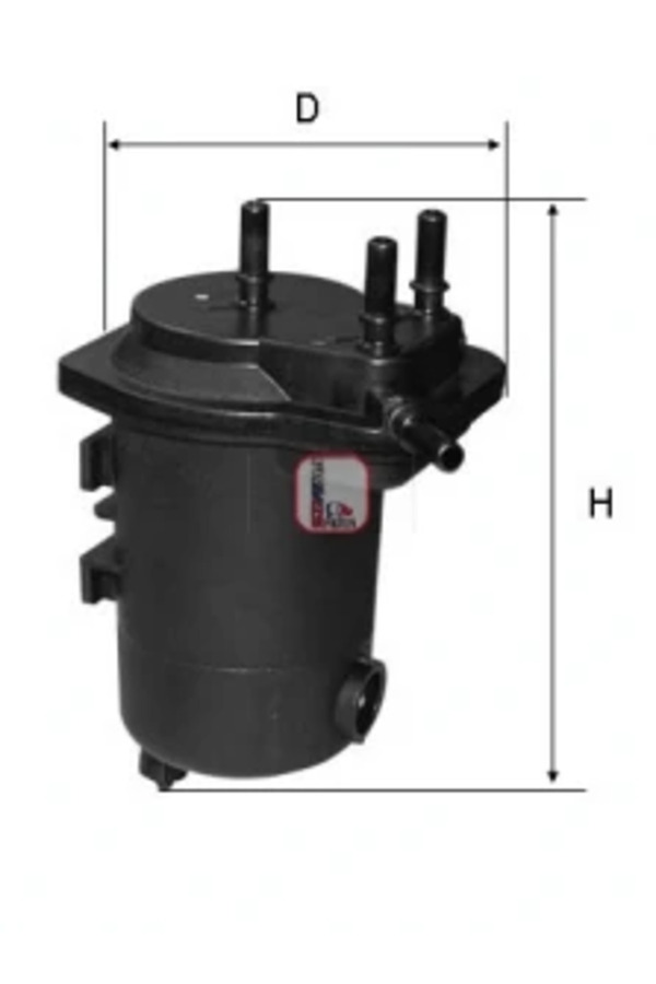 Sardes Yakıt Fi̇ltresi̇ (Deli̇kli̇) [ Renault Megane Iı 1.5 Dcı 2002-2010, Scenıc Iı 1.5 Dcı 2003 - ] Gnzrz