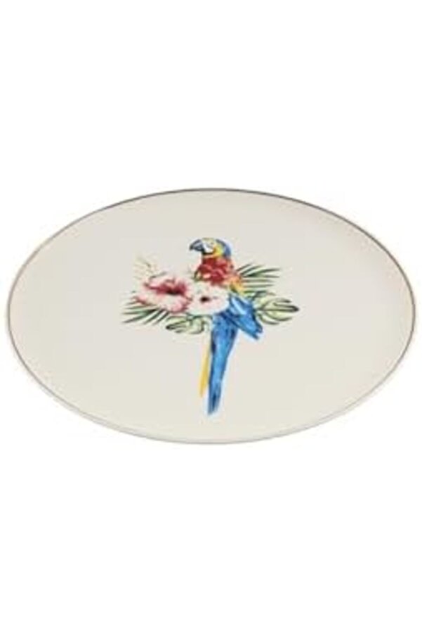 Exoti̇c Desen 2 Düz Tabak 20 Cm, 1014773
