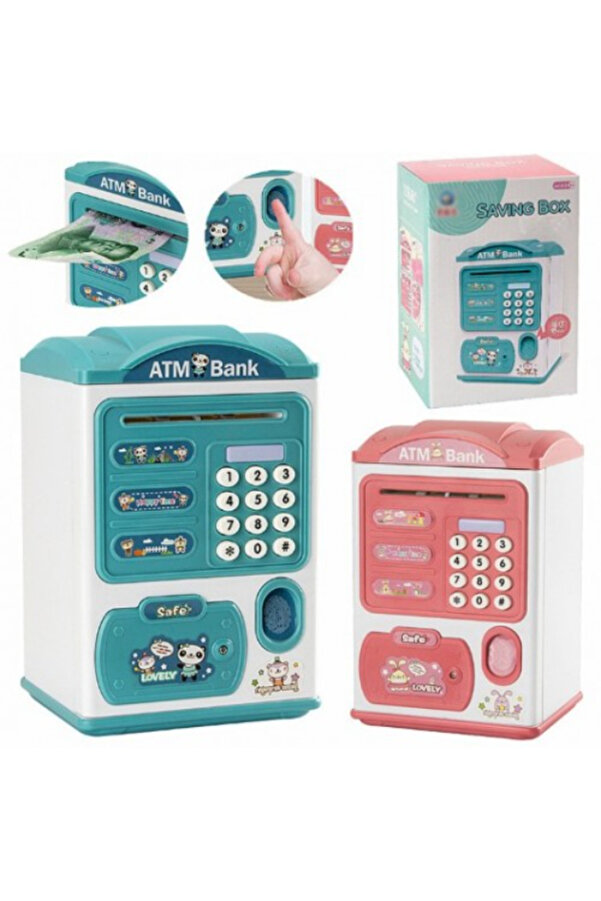 Ethab Ti̇caret Parmak İzi̇ Ve Şi̇freli̇ Elektroni̇k Atm Kumbara