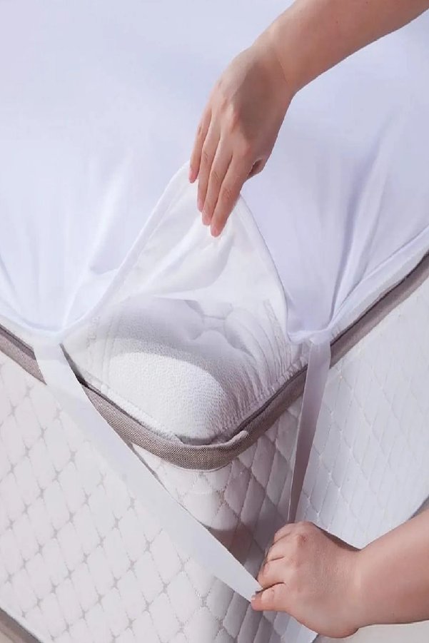 Bebesi Çift Kişilik Alez 200X200 Cm Su Sıvı Geçirmez Micro Yatak Koruyucu Alez