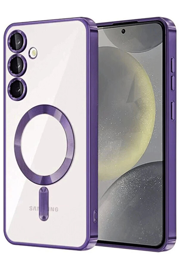 Buti̇k Samsung Galaxy A54 5G Kross Magneti̇csafe Kapak - Mor-(5796)
