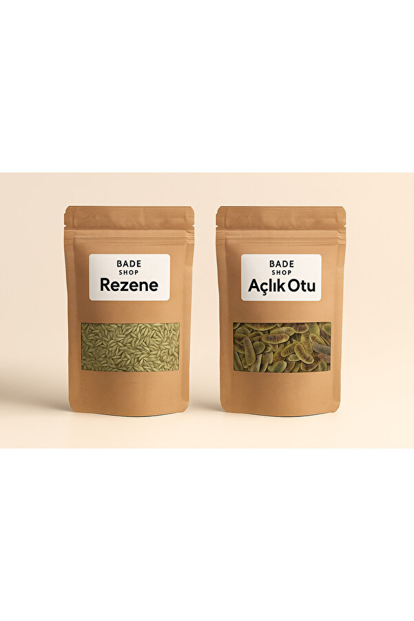 Bade Shop Açlık Otu 100 Gr + Rezene Çayı 100 Gr | Doğal Bi̇tki̇sel Çay Seti̇ | Katkısız Ürün