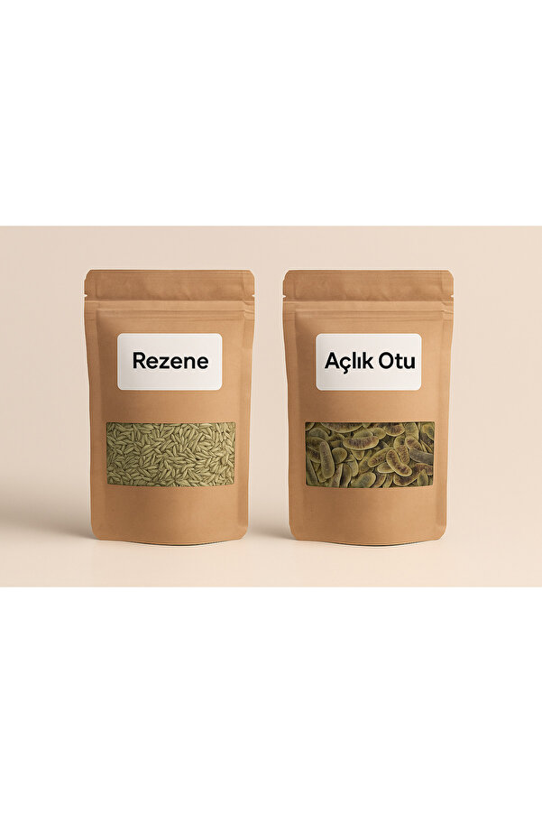 Bade Shop Açlık Otu 100 Gr + Rezene Çayı 100 Gr | Doğal Bi̇tki̇sel Çay Seti̇ | Katkısız Ürün