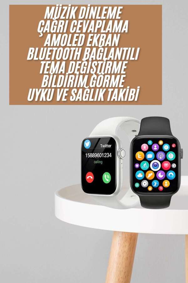 Lowell Home 1.83 İnç Akıllı Saat Android Ve İos Uyumlu Çağrı Cevaplayabilen Adımsayar G - Loho4926-256