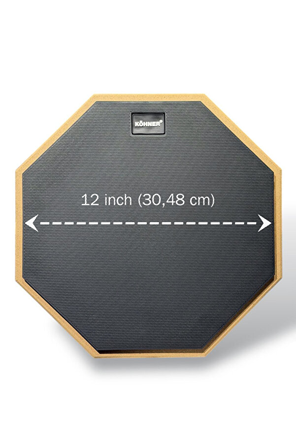 Köhner Dpp-12 Bateri̇ & Davul Çalışma Pedi̇ 12" (İnç)