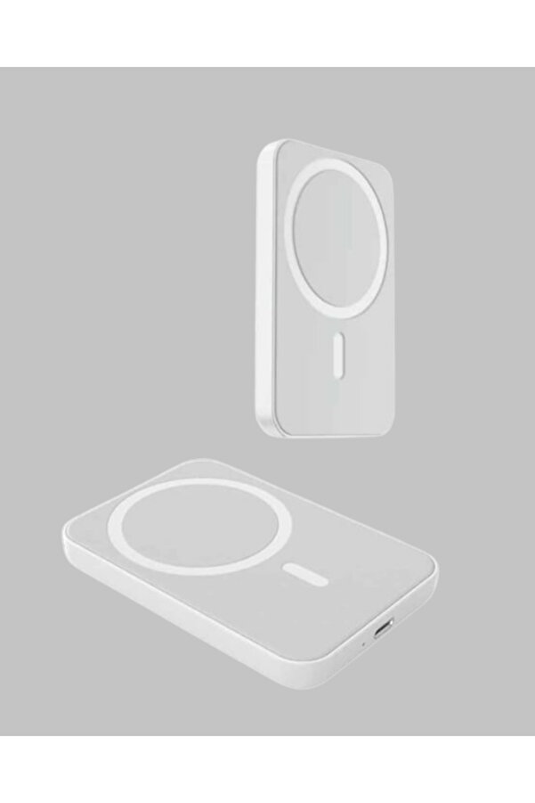 Zero Land Nrzsnt 5000Mah Manyeti̇k Powerbank – İphone Seri̇si̇ İçi̇n Taşınabi̇li̇r Kablosuz (211233) Şarj Ci̇hazı