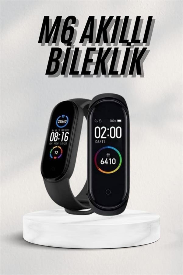 Ethab Giyim Akıllı Bileklik Android Ve İos Uyumlu Bildirim Ve Çağrı Görme Spor Takibi - Glst2668-9614