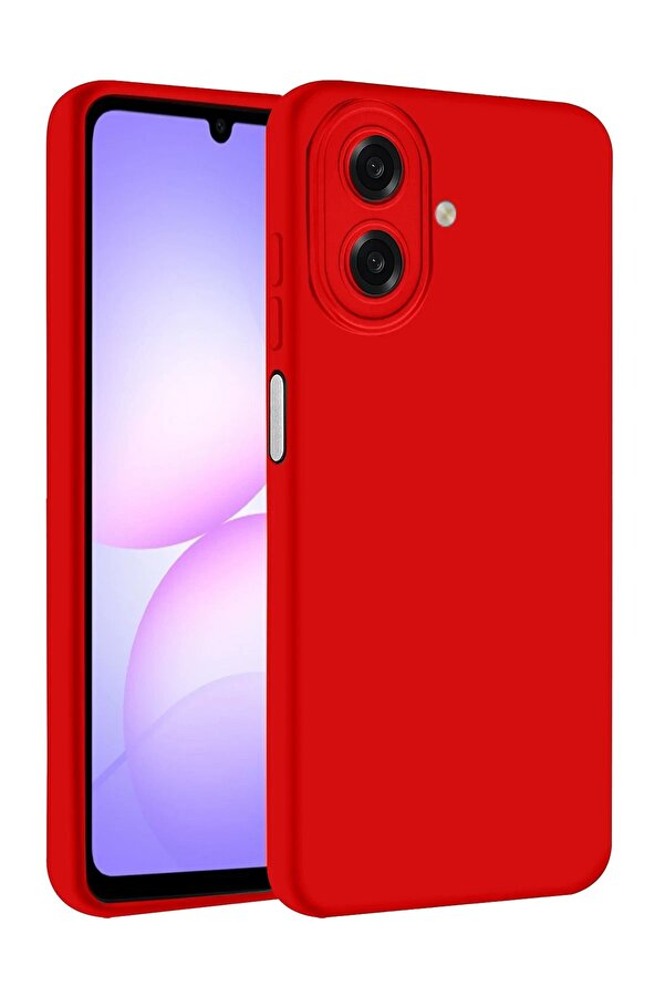 Fırsatkoli̇k Samsung Galaxy A07 Fi̇rst Si̇li̇kon - Kırmızı-(5796)