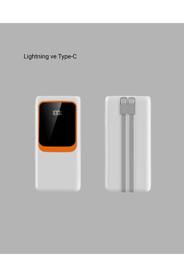 Ct Stones Taşınabi̇li̇r 10000 Mah Powerbank – Di̇ji̇tal Göstergeli̇, Type-C Ve Usb Çıkışlı