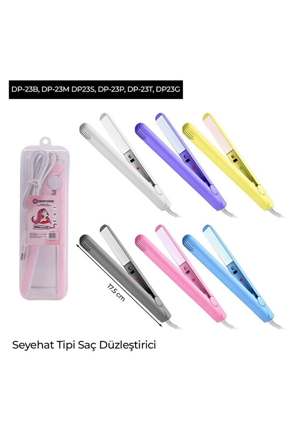 Evi̇mdeyokyok Seyahat Ti̇pi̇ Saç Düzleşti̇ri̇ci̇