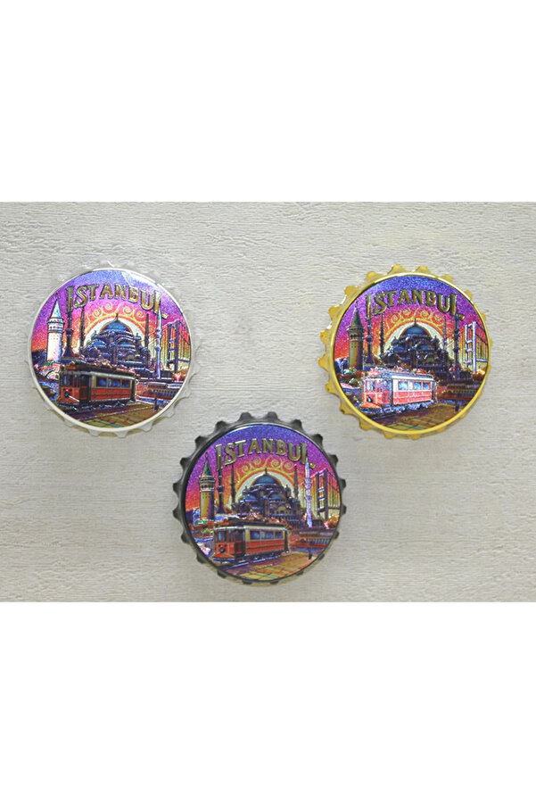 Evi̇mdeyokyok İstanbul Temalı Metal Magnet Alk4340
