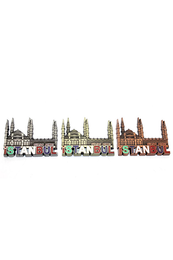 Evi̇mdeyokyok İstanbul Temalı Metal Magnet Alk3341