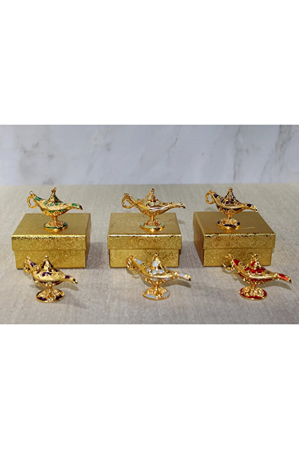 Evi̇mdeyokyok Mi̇neli̇ Metal Alaati̇n Lambası Alk3841