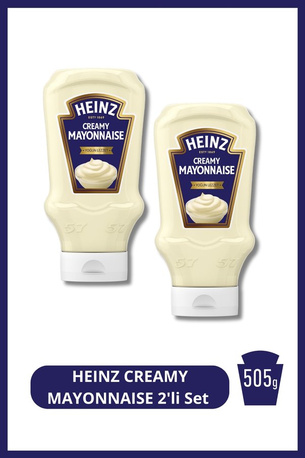 Heinz Mayonez 505 g 2'li Set