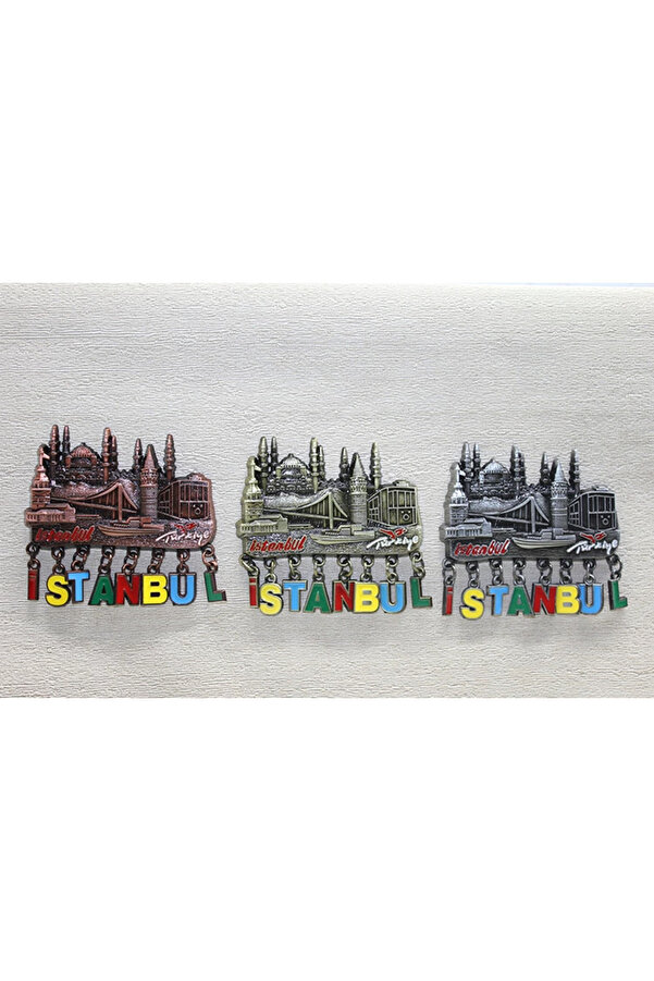 Evi̇mdeyokyok Sarkaçlı İstanbul Temalı Magnet Alk4305
