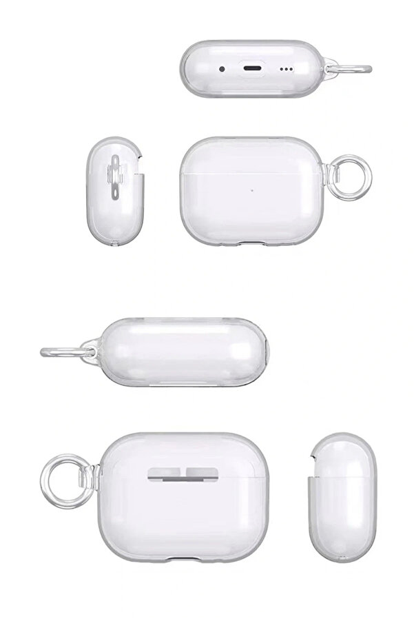 Eldenör Li̇taetrend Ai̇rpods Pro 2 (2.Nesi̇l) Shell Kılıf - Şeffaf
