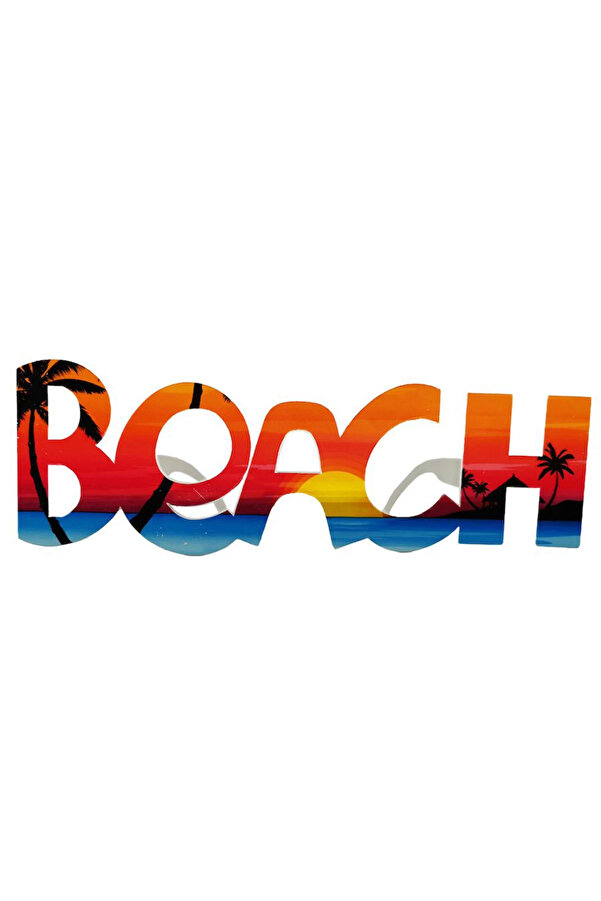 Evi̇mdeyokyok Beach Yazılı Parti̇ Gözlüğü Yaza Merhaba Hawai̇i̇ Show Gözlüğü 19X6 Cm