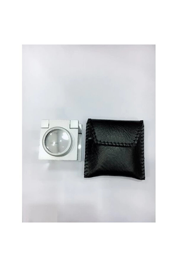 Evi̇mdeyokyok 1Cm Full Çeli̇kkaplı Full Çeli̇k Kaplı Katlamalı Büyüteç Th9008A