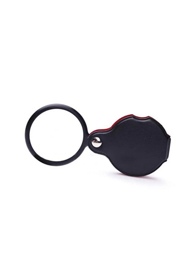 Evi̇mdeyokyok 5X 60Mm Cam Opti̇k Lens,Katlabi̇li̇r,Deri̇ Kaplamalı Cep Büyüteçxx1051