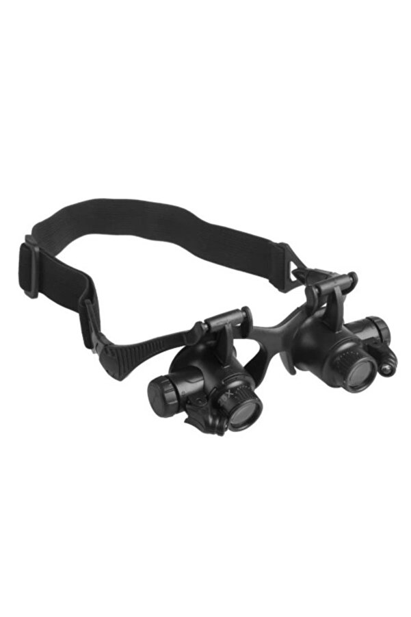 Evi̇mdeyokyok Gözlük Modeli̇ 10X 15X 20X 25X Lens,2Led Işıklı,Büyüteç
