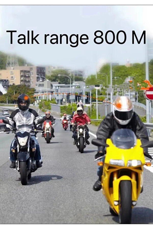 Evimdeyokyok Bt62 Motosiklet Kask Kulaklığı Bluetooth Intercom 2 Intercom Bağlantılı