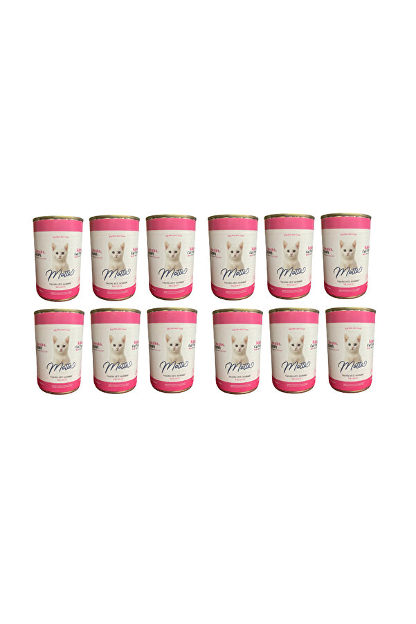 Motto Tavuk Etli̇ Gravy Yavru Kedi̇ Konserve Mama 400 Gr. - 12 Adet