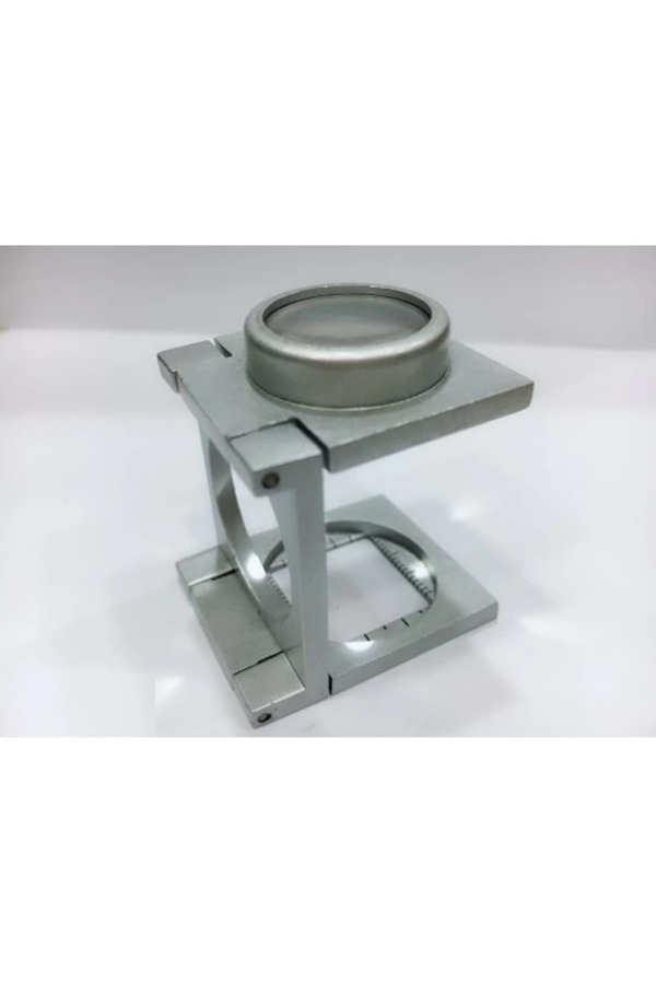 Evi̇mdeyokyok 20 Mm Büyüteç Lup Dokumacı Büyüteci̇ Full Çeli̇k Katlanabi̇li̇r Th9007A