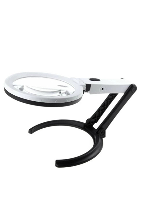 Evi̇mdeyokyok 2X5X120Mm 10 Ledli̇ Masaüstü Büyüteç