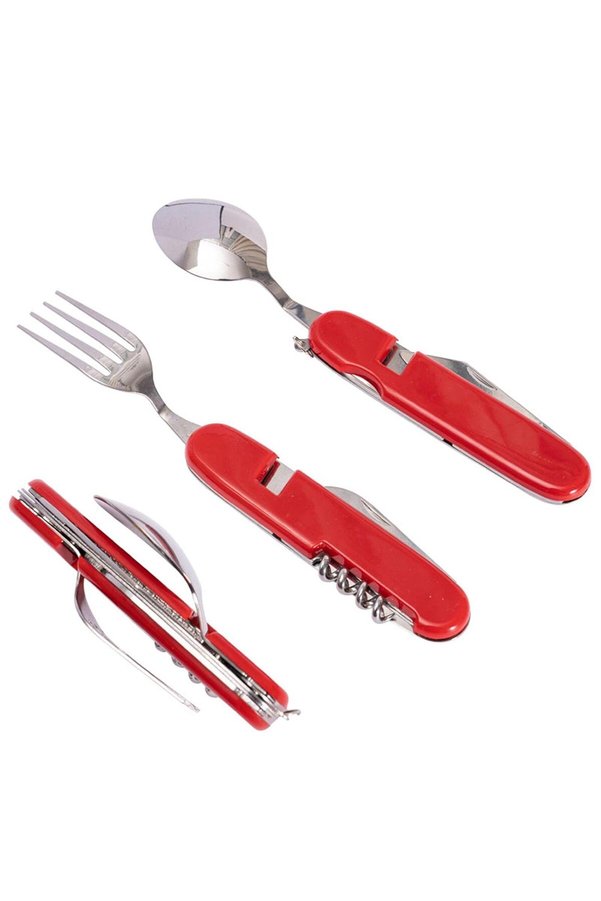YOKISS Kamp & Piknik Seti – Kaşık‑Çatal Kiti ve Kumanya Çakısı – Taşınabilir Outdoor