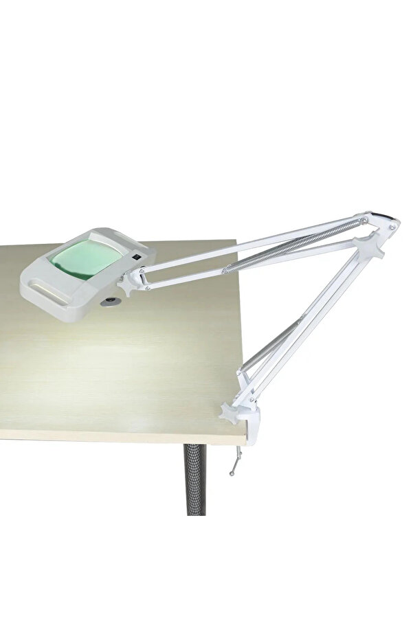 Evi̇mdeyokyok 10X Led Akrobat Büyüteç 2X15W 170X113 Mm 10 Di̇opter Mercek Lt86G