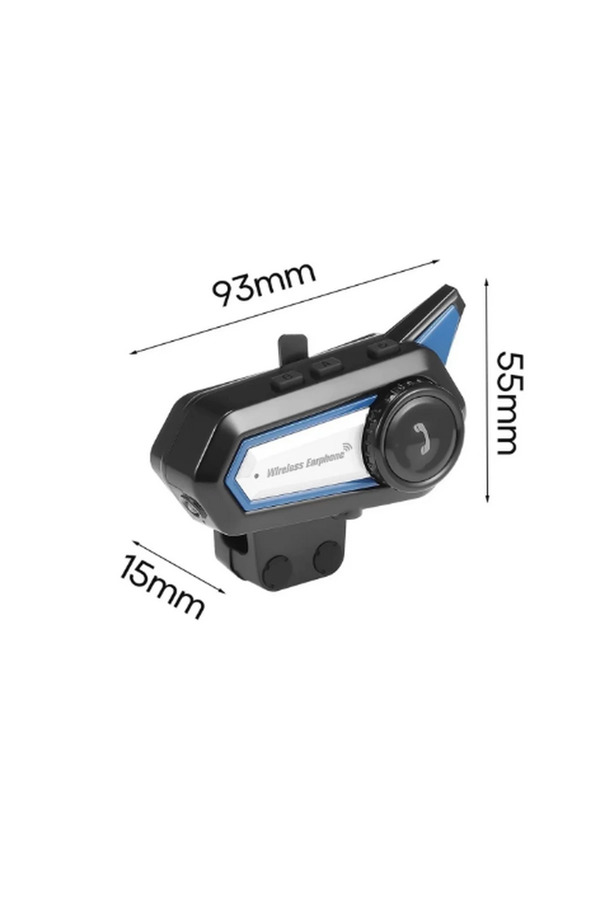 Evi̇mdeyokyok Bt31 Kask Kulaklık Bluetooth 5.0 Motosi̇klet Interkom Su Geçi̇rmez Kablosuz Kulaklık