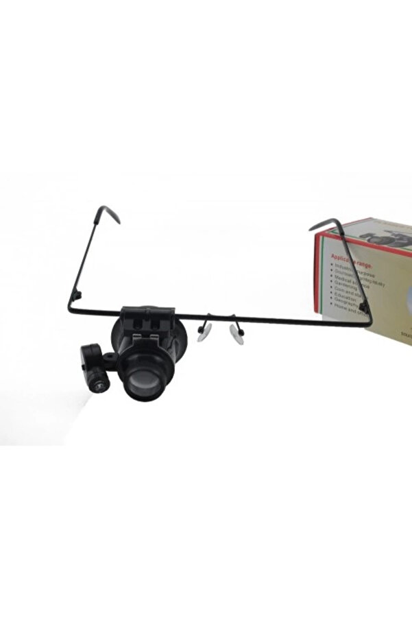 Evi̇mdeyokyok Gözlük Model 20X16Mm Opti̇k Lens Led Işık Monoküler Büyüteç