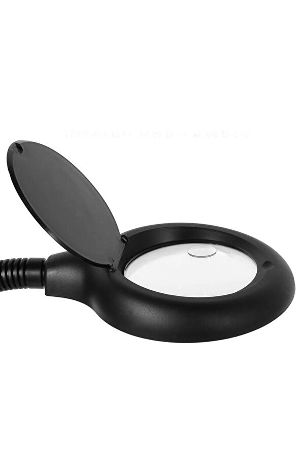 Evi̇mdeyokyok Esnek 5X /10X,40 Led Işıklı Büyüteç ,Lamba Büyüteç Okuma, Çalışma Lehi̇m Masa Lambası A808