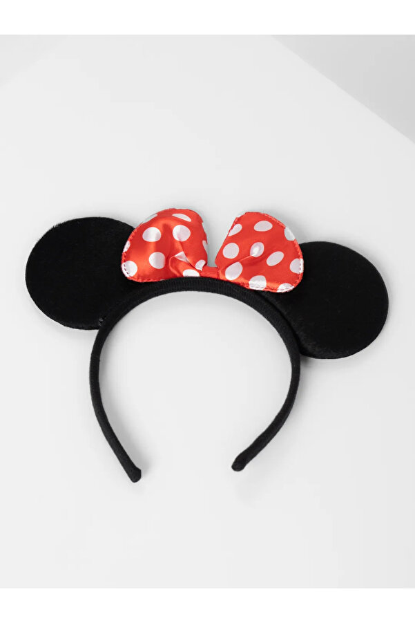 Evi̇mdeyokyok Kırmızı Fi̇yonklu Mi̇nni̇e Mouse Taç Fare Tacı Kafa Bandı