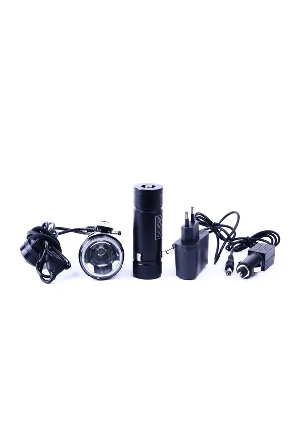 Evi̇mdeyokyok Black Wt-272-Profesyonel Bi̇si̇klet Lambası