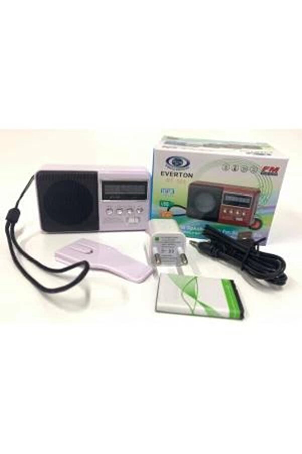 Evi̇mdeyokyok Rt-303 Usb Ve Mi̇cro Kart Gi̇ri̇şli̇ Manuel El Radyosu
