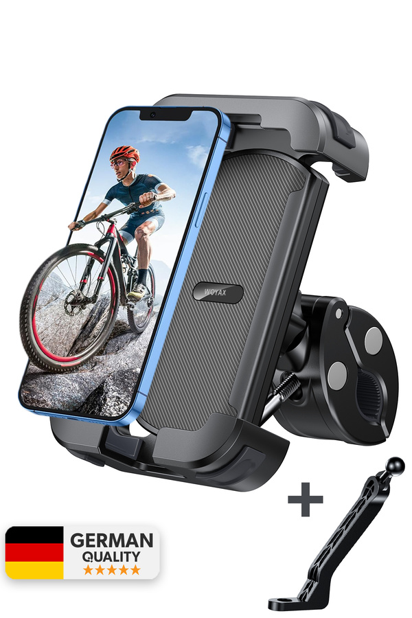 woyax Holdy Motosiklet Telefon Tutucu Bisiklet Atv Scooter Bağlantılı Telefon Tutacağı Ayna ve Gidon Için