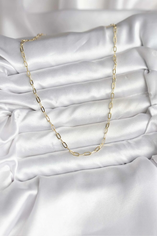 Shauan Harmonyaura 14K Gold Renk Kaplama Ataç Zi̇nci̇r Model Cm Kadın Kolye