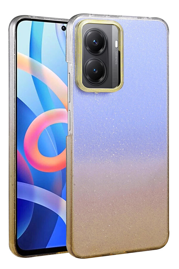 Buti̇k Xi̇aomi̇ Poco X7 Pro Glossy Kapak - Çöl Ti̇tanyum-(5796)