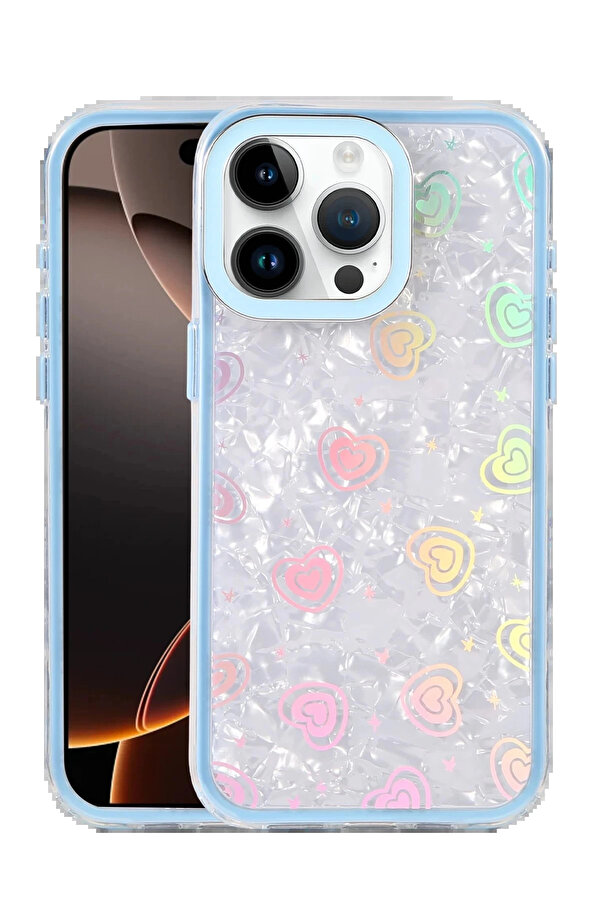 Buti̇k Apple İphone 16 Pro Max Lumi̇ Desenli̇ Kapak - Yeşi̇l-(5796)