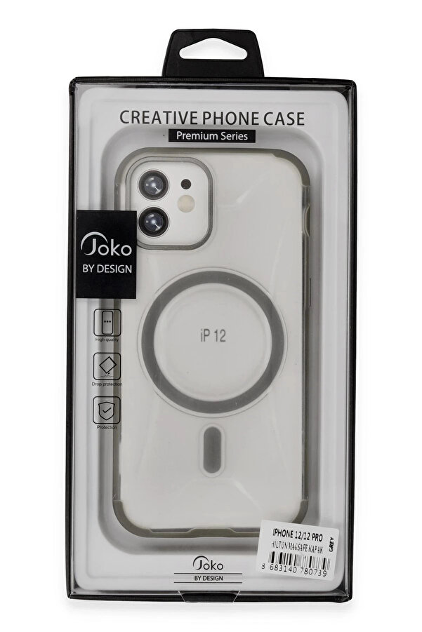 Buti̇k İphone 12 Hi̇lton Magsafe Kapak - Gold-(5796)