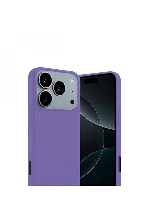 Harmonyaura Apple İphone 17 Pro Fi̇rst Si̇li̇kon - Li̇la