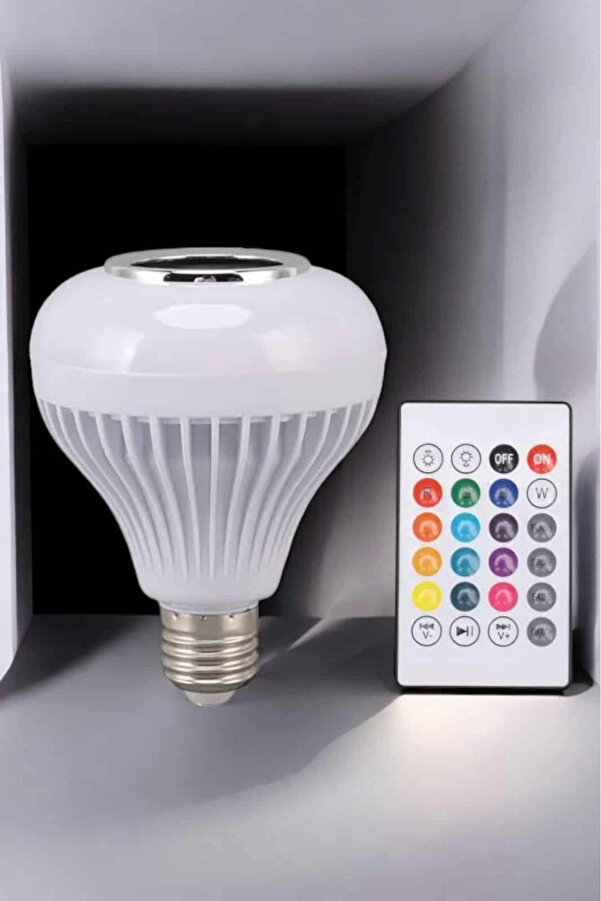Selfbuysell Lamba Led Hoparlör Dayanıklı Ve Uzun Ömürlü Bluetooth Hoparlör