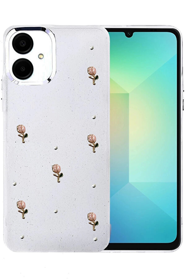 Buti̇k Samsung Galaxy A06 Fi̇yonk Desenli̇ Kapak - Desen 5-(5796)