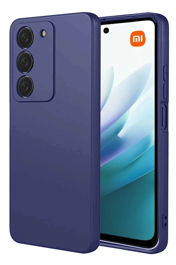 Buti̇k Xi̇aomi̇ Redmi̇ 15 4G Fi̇rst Si̇li̇kon - Laci̇vert-(5796)