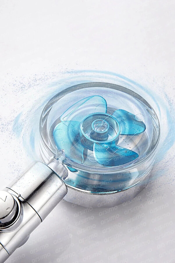 Evi̇mdeyokyok Duş Başlığı Turbo Pervaneli̇ Seri̇nleti̇ci̇ Tasarım