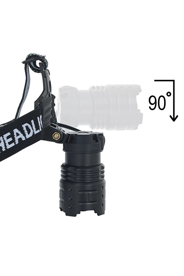 Evi̇mdeyokyok Gt100 Led Şarjlı Kafa Lambası Wt-628